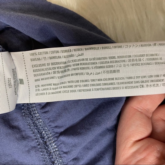 🔥SOLD🔥Abercrombie & Fitch Tank Top Slate Blue Size Small - Picture 13 of 16